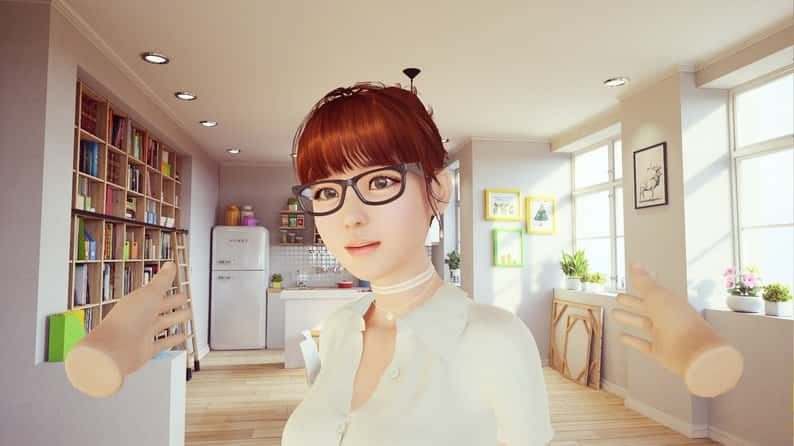 VR女友|VR Kanoja 探索场景 玩法截图 7