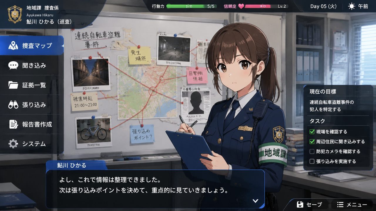 极道无赖EX 女警鮎川光 主线事件 玩法截图 2
