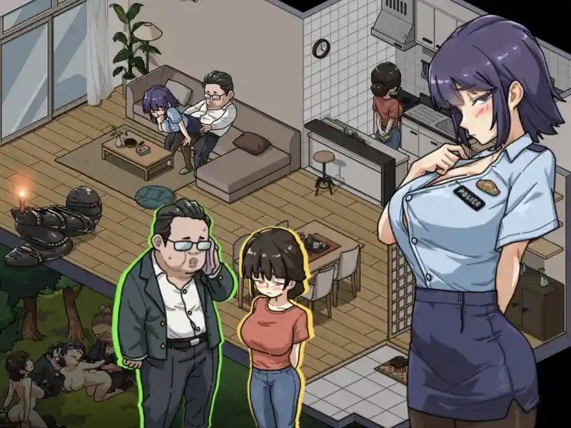 极道无赖EX 女警鮎川光 探索场景 展示图 4